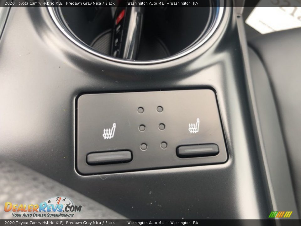 2020 Toyota Camry Hybrid XLE Predawn Gray Mica / Black Photo #19