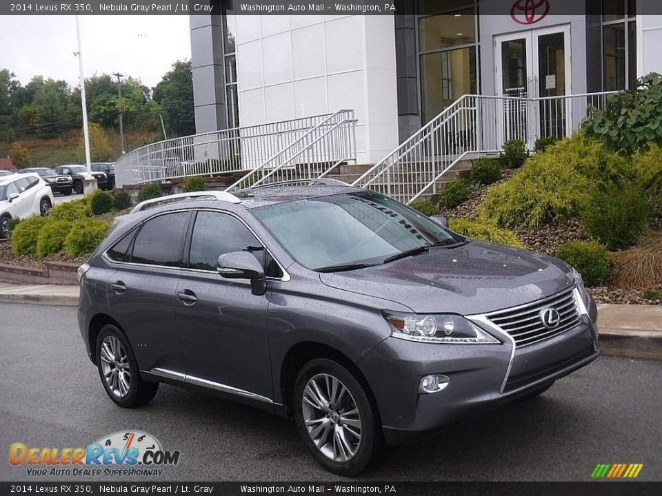 2014 Lexus RX 350 Nebula Gray Pearl / Lt. Gray Photo #1