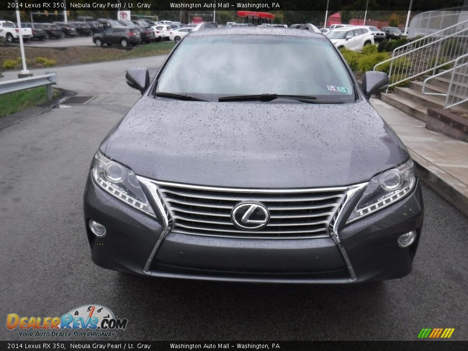 2014 Lexus RX 350 Nebula Gray Pearl / Lt. Gray Photo #10