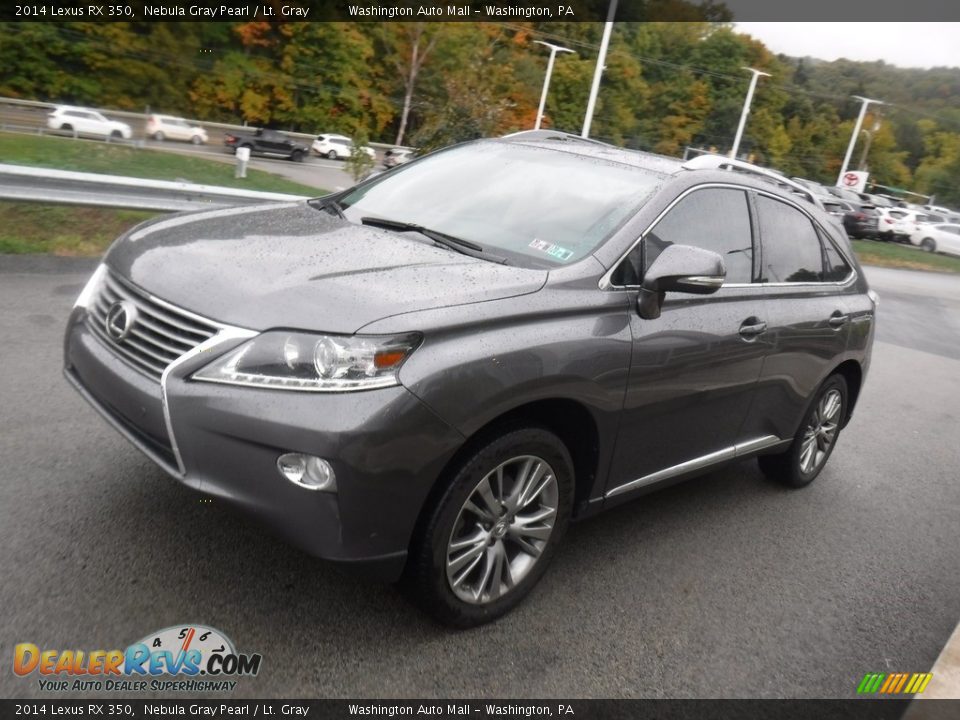 2014 Lexus RX 350 Nebula Gray Pearl / Lt. Gray Photo #11