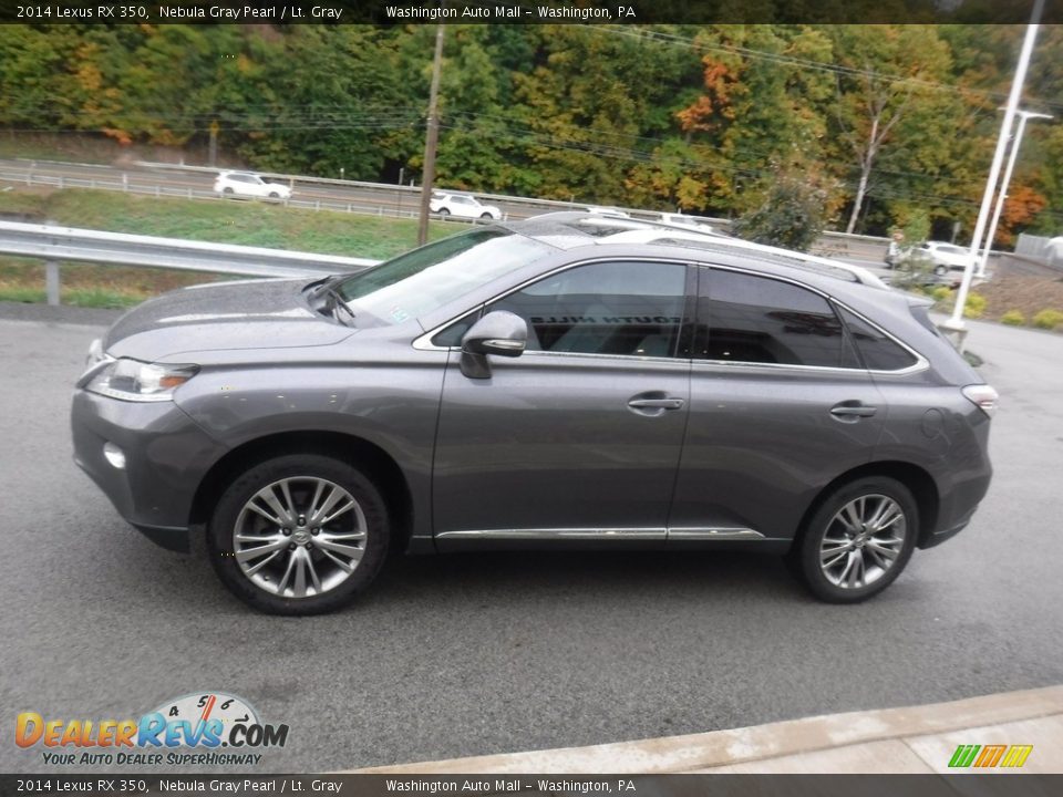 2014 Lexus RX 350 Nebula Gray Pearl / Lt. Gray Photo #12