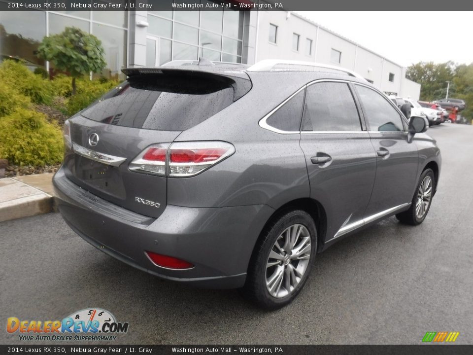 2014 Lexus RX 350 Nebula Gray Pearl / Lt. Gray Photo #14