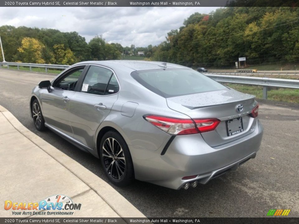 2020 Toyota Camry Hybrid SE Celestial Silver Metallic / Black Photo #2