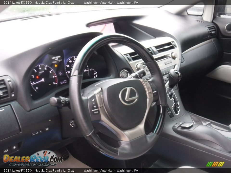 2014 Lexus RX 350 Nebula Gray Pearl / Lt. Gray Photo #17