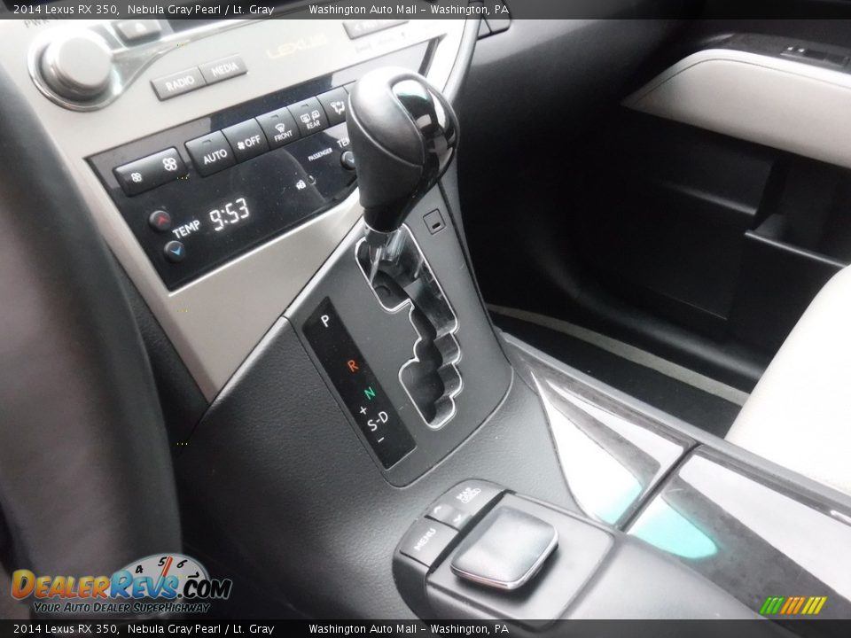 2014 Lexus RX 350 Nebula Gray Pearl / Lt. Gray Photo #21