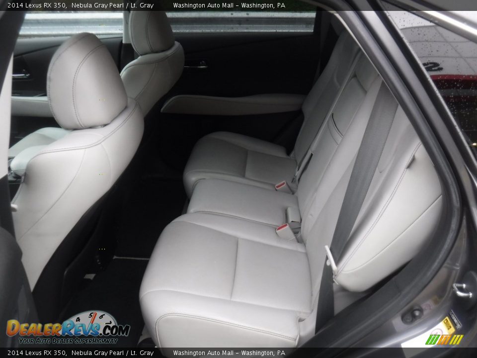 2014 Lexus RX 350 Nebula Gray Pearl / Lt. Gray Photo #24