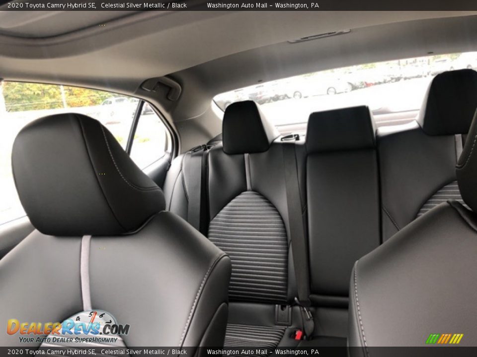 2020 Toyota Camry Hybrid SE Celestial Silver Metallic / Black Photo #15