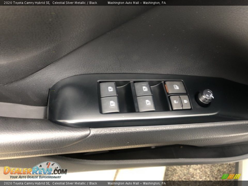 2020 Toyota Camry Hybrid SE Celestial Silver Metallic / Black Photo #16