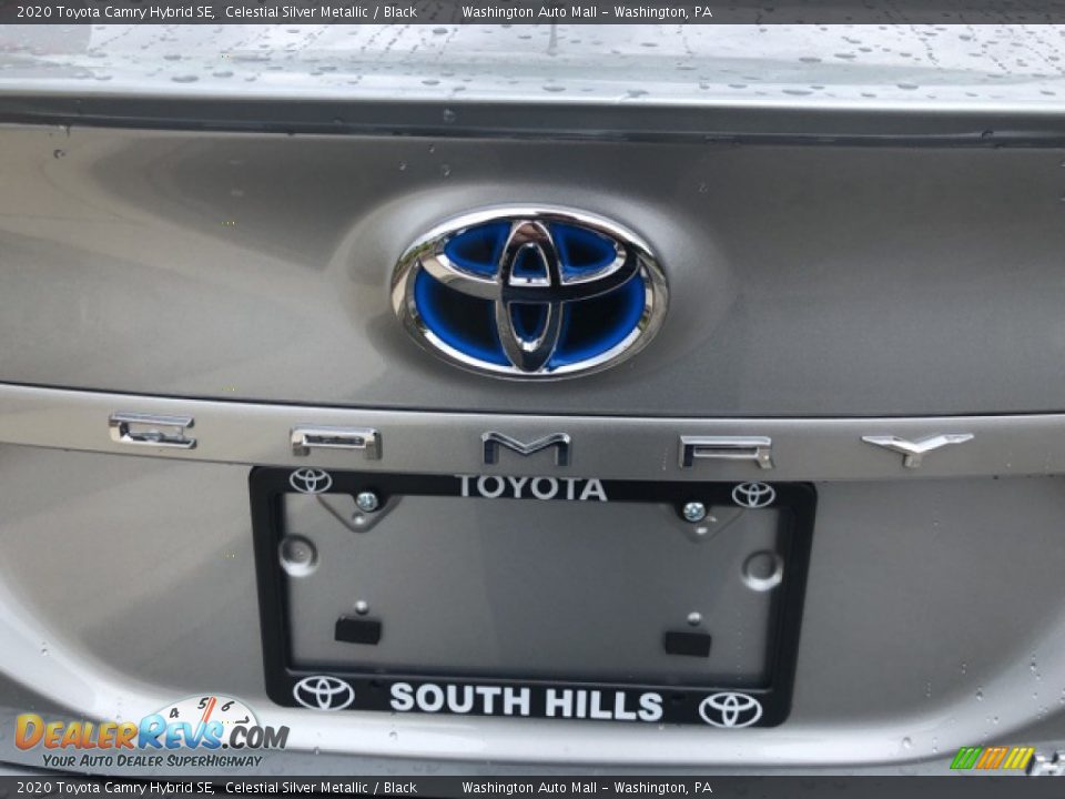 2020 Toyota Camry Hybrid SE Celestial Silver Metallic / Black Photo #23