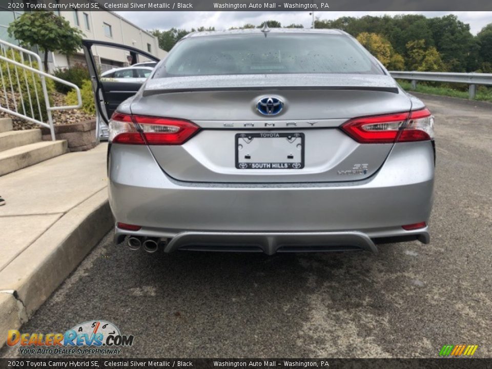 2020 Toyota Camry Hybrid SE Celestial Silver Metallic / Black Photo #25