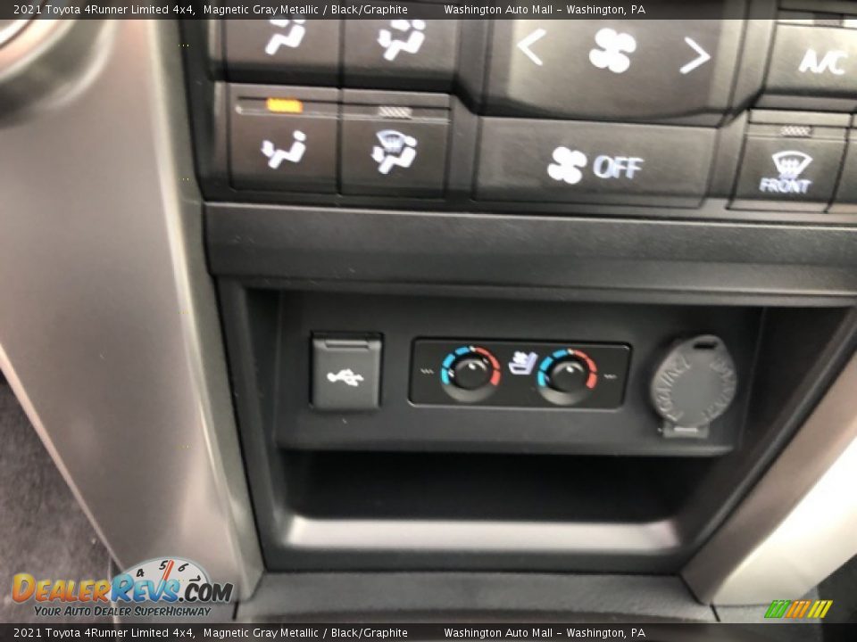 2021 Toyota 4Runner Limited 4x4 Magnetic Gray Metallic / Black/Graphite Photo #22