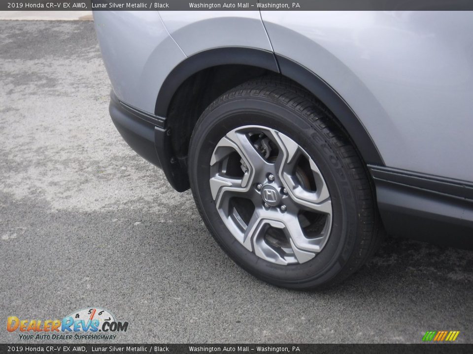 2019 Honda CR-V EX AWD Lunar Silver Metallic / Black Photo #3