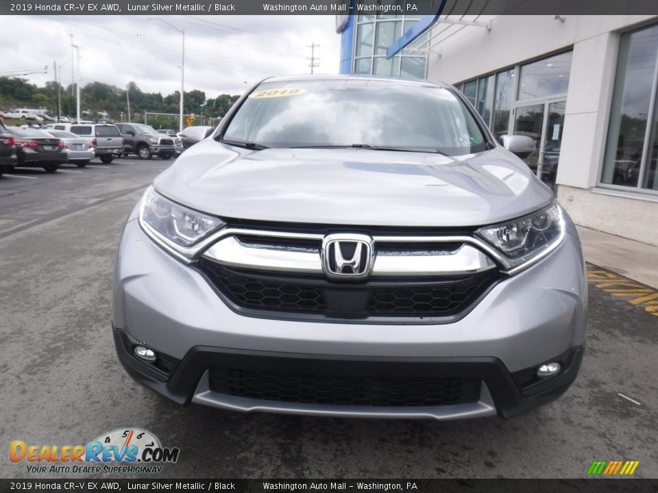 2019 Honda CR-V EX AWD Lunar Silver Metallic / Black Photo #5