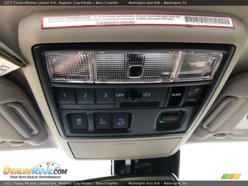 2021 Toyota 4Runner Limited 4x4 Magnetic Gray Metallic / Black/Graphite Photo #28