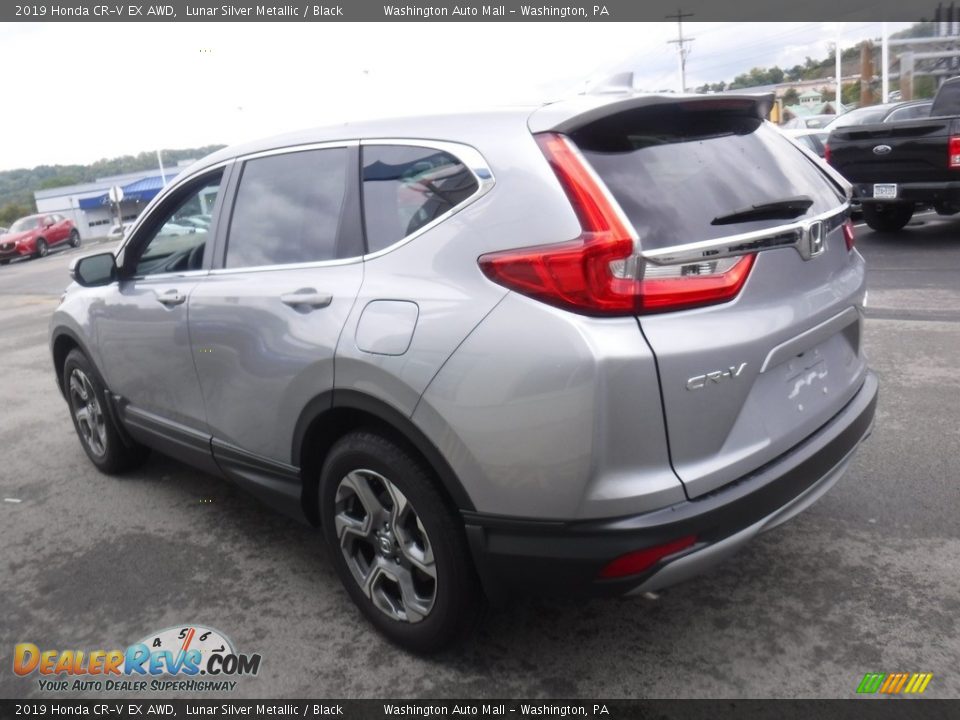 2019 Honda CR-V EX AWD Lunar Silver Metallic / Black Photo #8