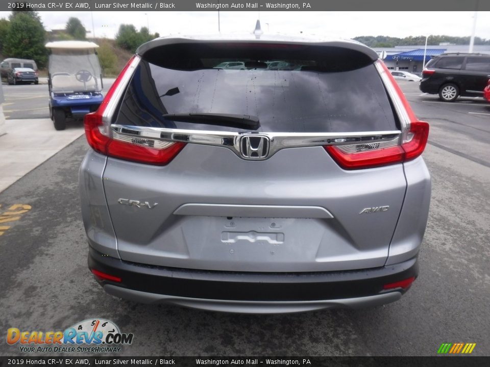 2019 Honda CR-V EX AWD Lunar Silver Metallic / Black Photo #9