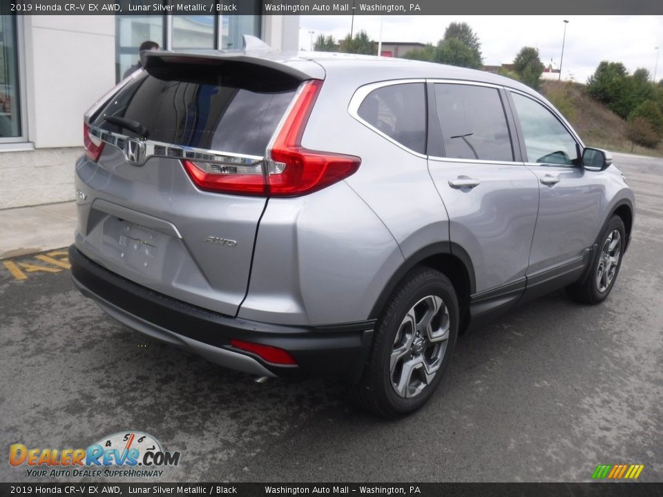 2019 Honda CR-V EX AWD Lunar Silver Metallic / Black Photo #10