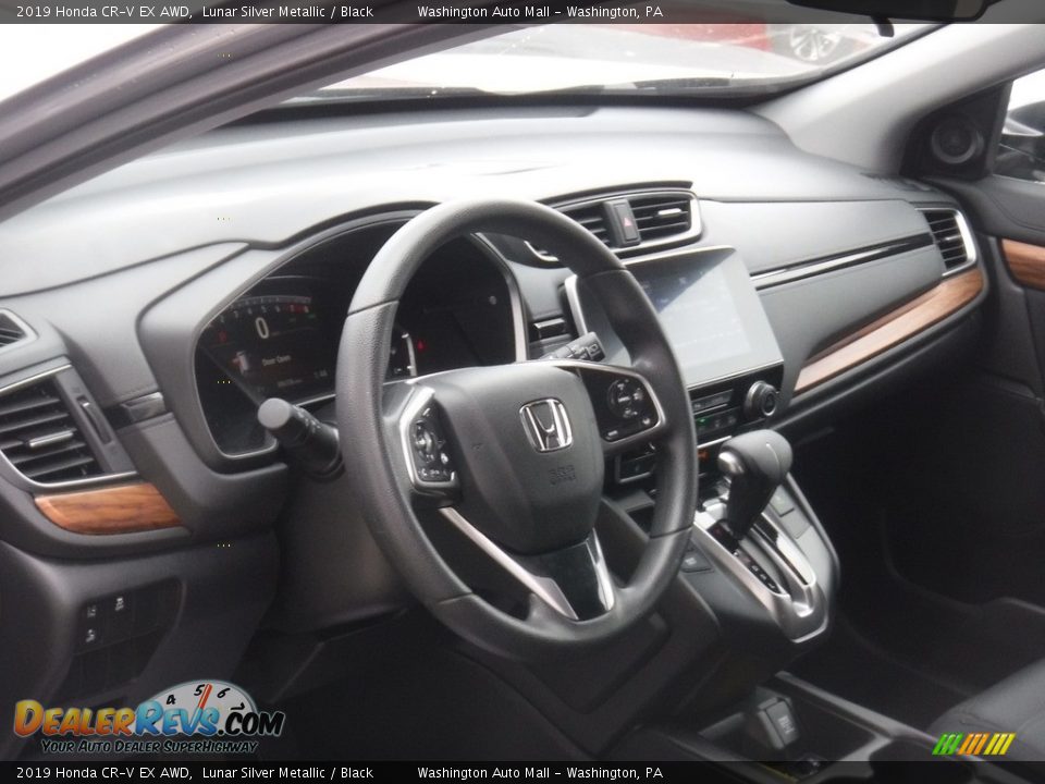 2019 Honda CR-V EX AWD Lunar Silver Metallic / Black Photo #11
