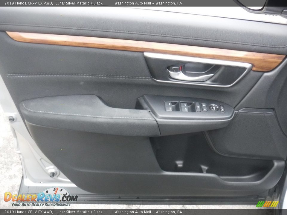 2019 Honda CR-V EX AWD Lunar Silver Metallic / Black Photo #12