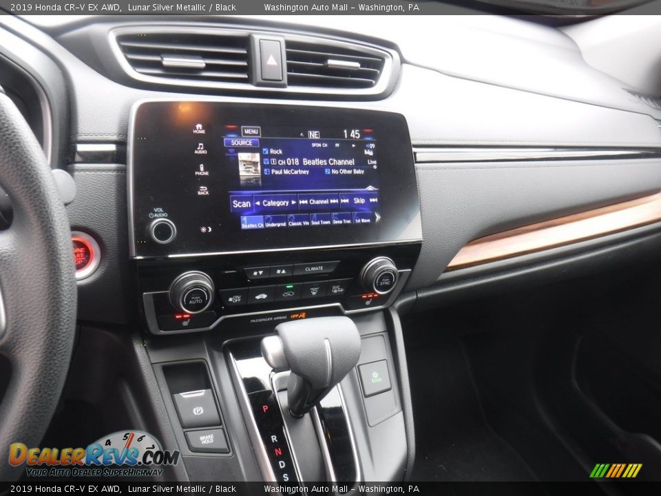 2019 Honda CR-V EX AWD Lunar Silver Metallic / Black Photo #16