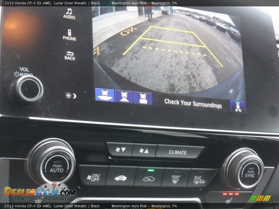 2019 Honda CR-V EX AWD Lunar Silver Metallic / Black Photo #18