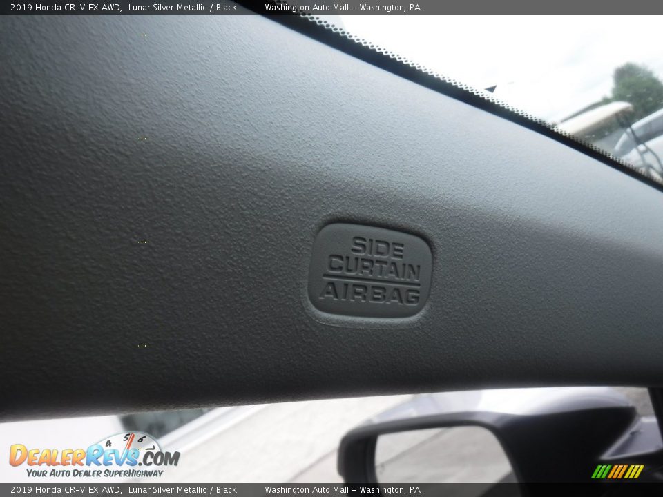 2019 Honda CR-V EX AWD Lunar Silver Metallic / Black Photo #21