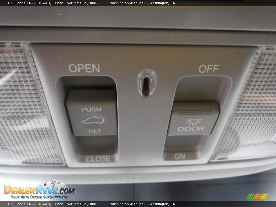 2019 Honda CR-V EX AWD Lunar Silver Metallic / Black Photo #22