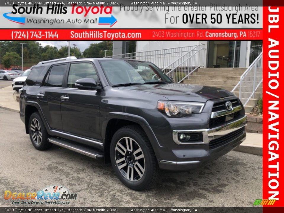 2020 Toyota 4Runner Limited 4x4 Magnetic Gray Metallic / Black Photo #1