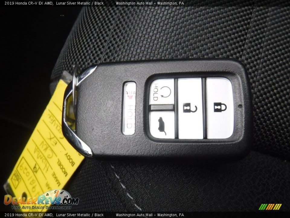 2019 Honda CR-V EX AWD Lunar Silver Metallic / Black Photo #26