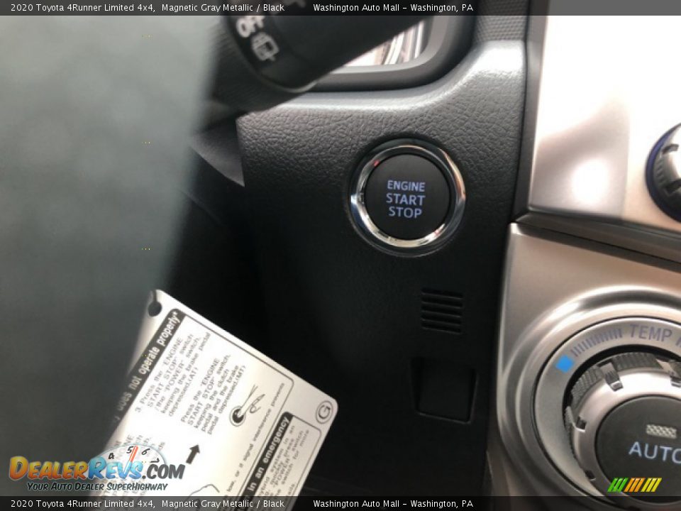 2020 Toyota 4Runner Limited 4x4 Magnetic Gray Metallic / Black Photo #20