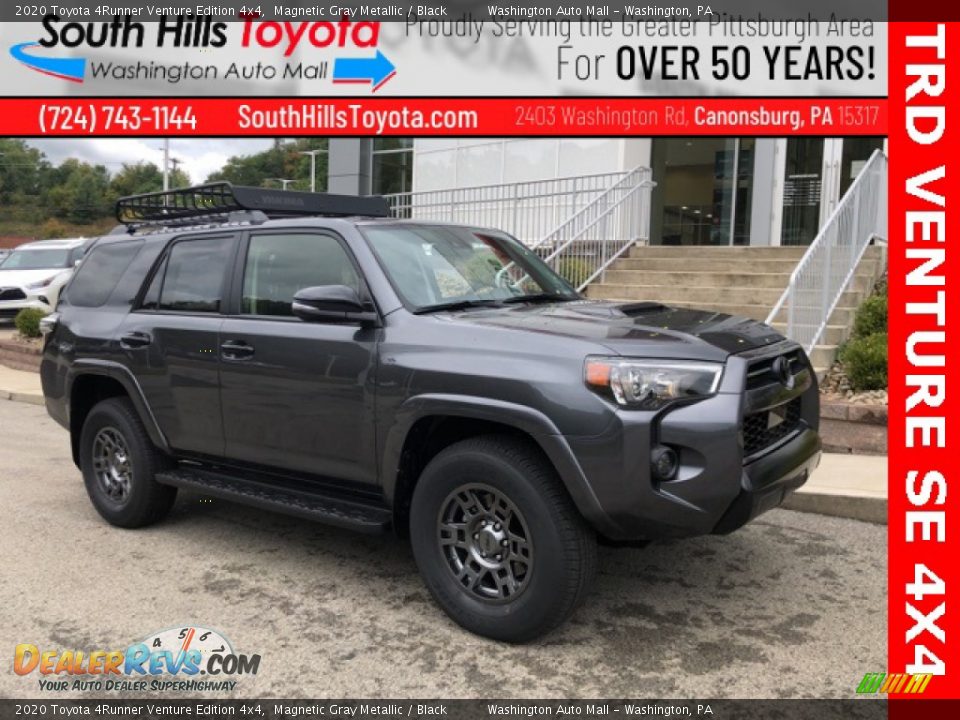 2020 Toyota 4Runner Venture Edition 4x4 Magnetic Gray Metallic / Black Photo #1