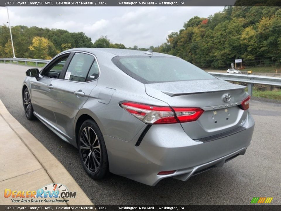 2020 Toyota Camry SE AWD Celestial Silver Metallic / Black Photo #2