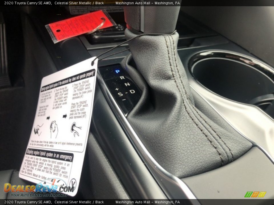 2020 Toyota Camry SE AWD Celestial Silver Metallic / Black Photo #20