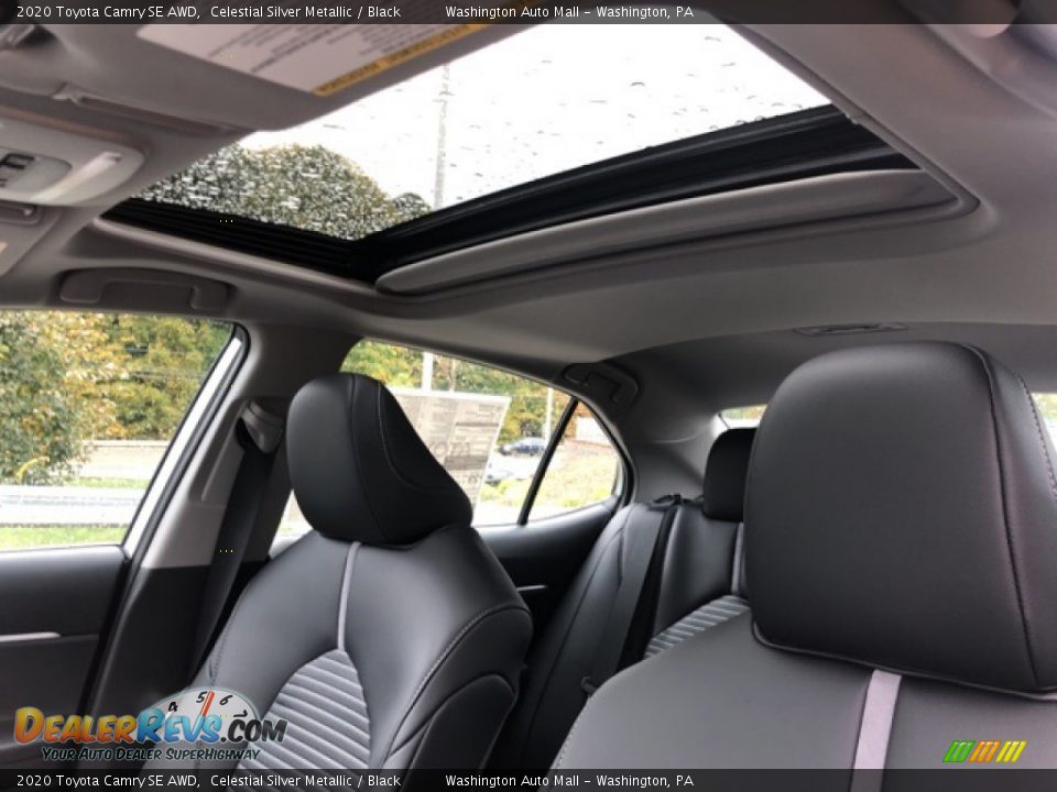 2020 Toyota Camry SE AWD Celestial Silver Metallic / Black Photo #28