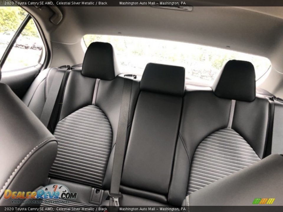 2020 Toyota Camry SE AWD Celestial Silver Metallic / Black Photo #30