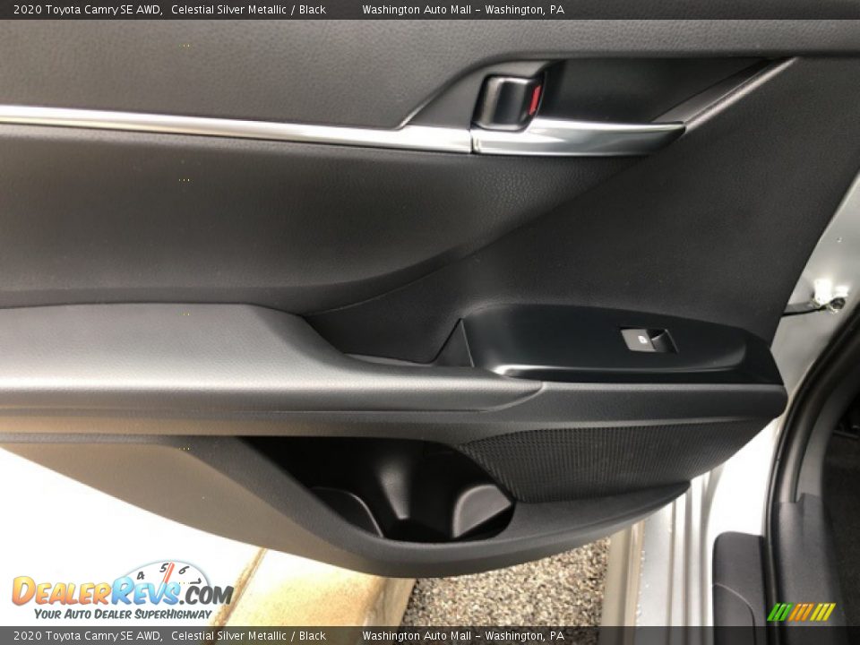 2020 Toyota Camry SE AWD Celestial Silver Metallic / Black Photo #32