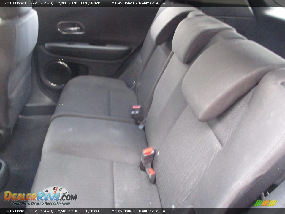 2018 Honda HR-V EX AWD Crystal Black Pearl / Black Photo #12