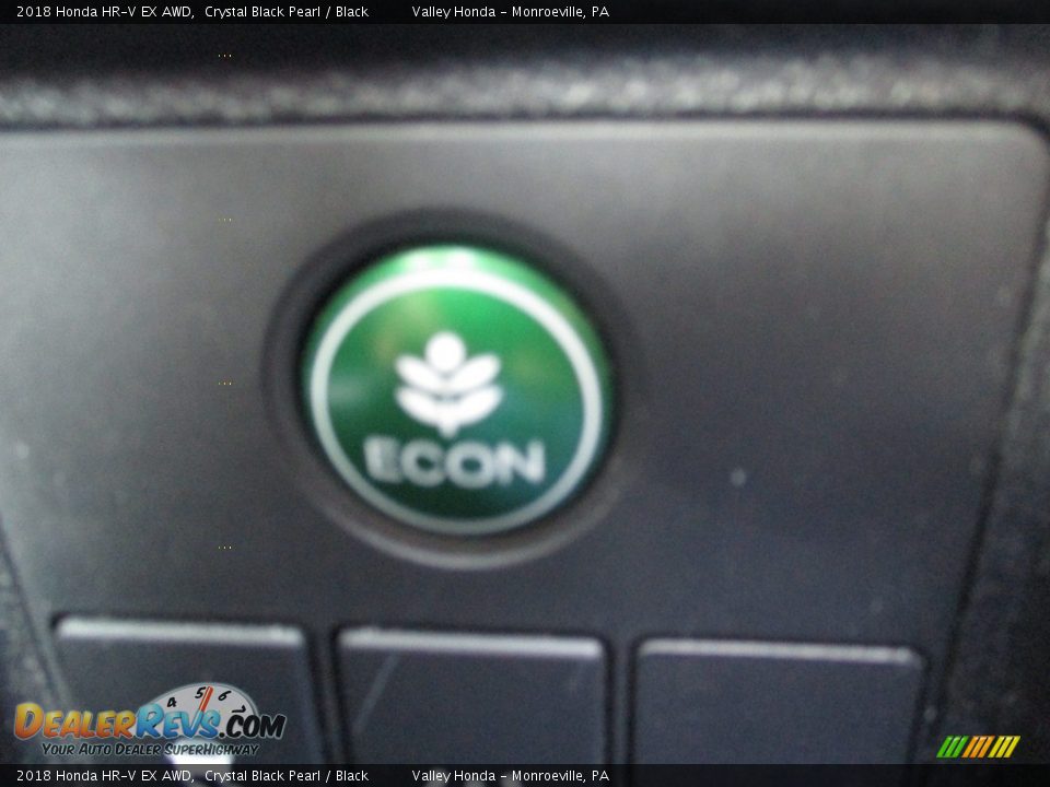 2018 Honda HR-V EX AWD Crystal Black Pearl / Black Photo #18