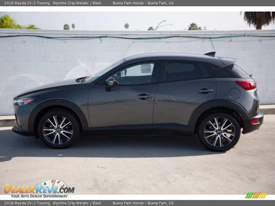 2018 Mazda CX-3 Touring Machine Gray Metallic / Black Photo #8