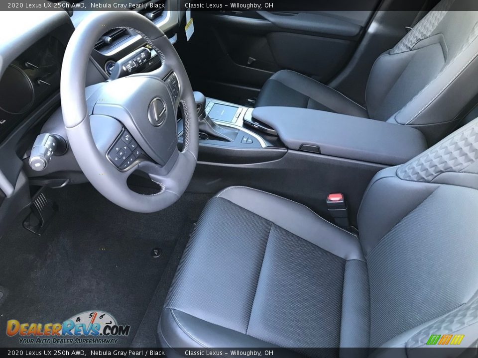 2020 Lexus UX 250h AWD Nebula Gray Pearl / Black Photo #2