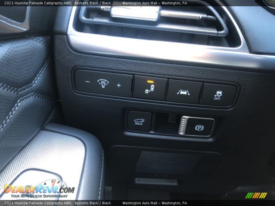 2021 Hyundai Palisade Calligraphy AWD Becketts Black / Black Photo #13