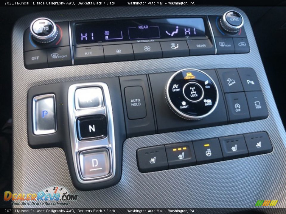 2021 Hyundai Palisade Calligraphy AWD Becketts Black / Black Photo #18