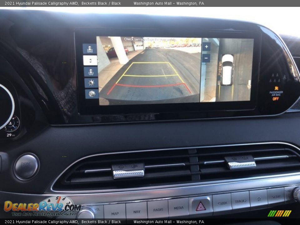 2021 Hyundai Palisade Calligraphy AWD Becketts Black / Black Photo #20