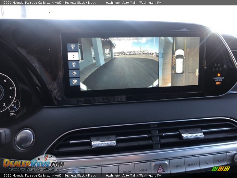 2021 Hyundai Palisade Calligraphy AWD Becketts Black / Black Photo #21