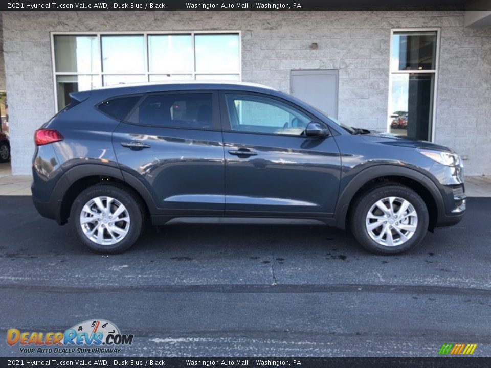 2021 Hyundai Tucson Value AWD Dusk Blue / Black Photo #3