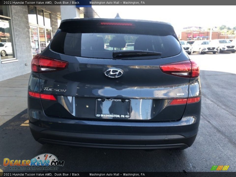 2021 Hyundai Tucson Value AWD Dusk Blue / Black Photo #4