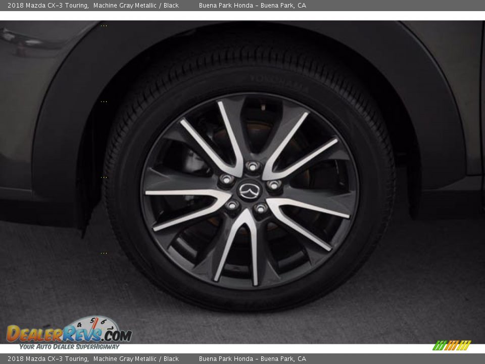 2018 Mazda CX-3 Touring Machine Gray Metallic / Black Photo #36
