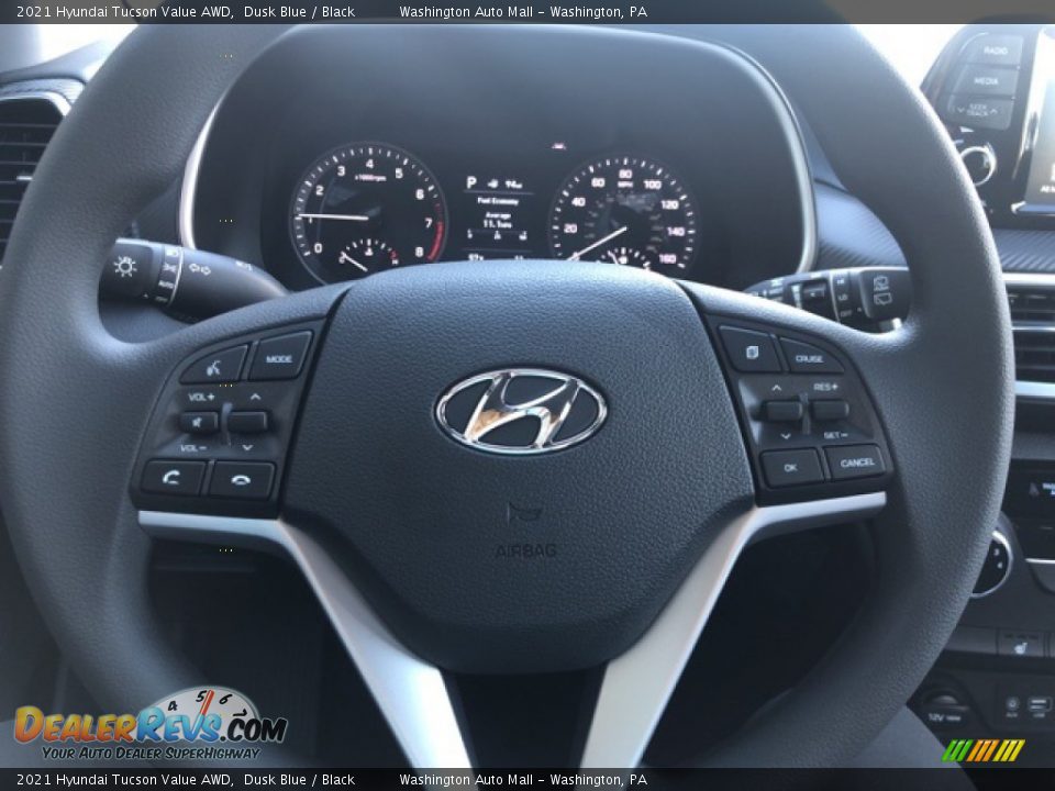 2021 Hyundai Tucson Value AWD Dusk Blue / Black Photo #11
