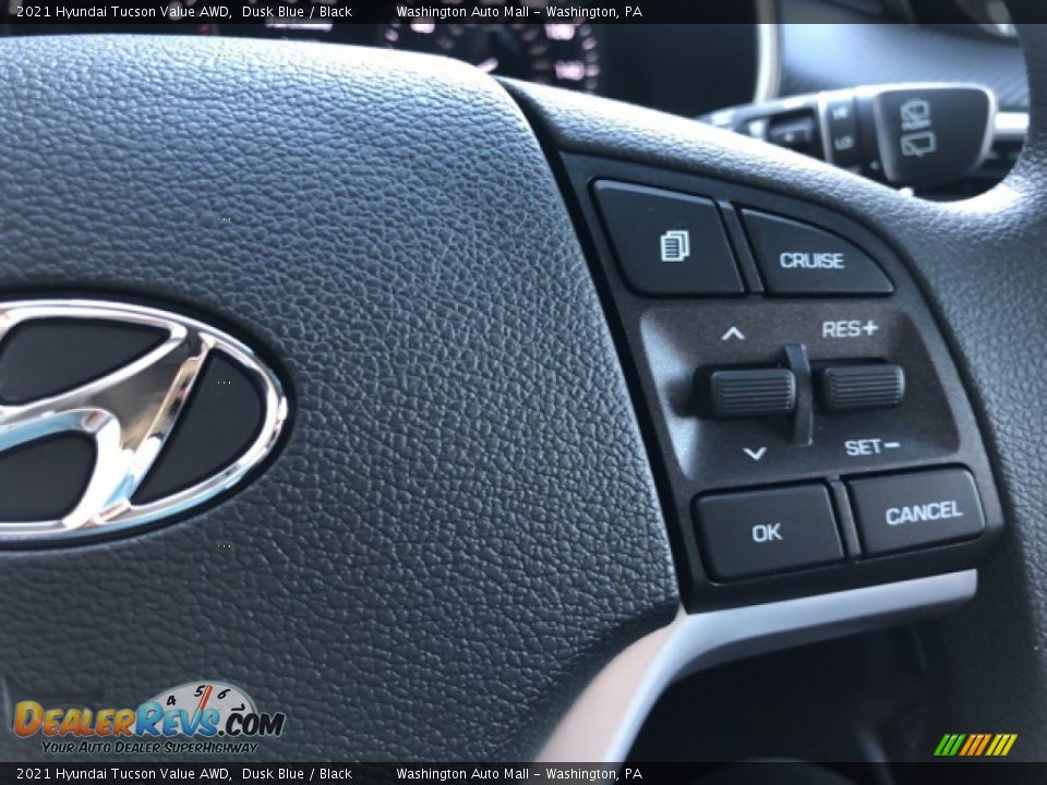 2021 Hyundai Tucson Value AWD Dusk Blue / Black Photo #13