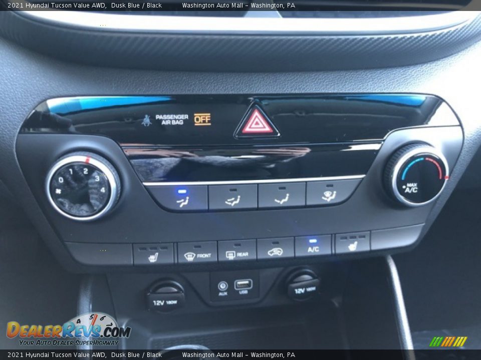 2021 Hyundai Tucson Value AWD Dusk Blue / Black Photo #17